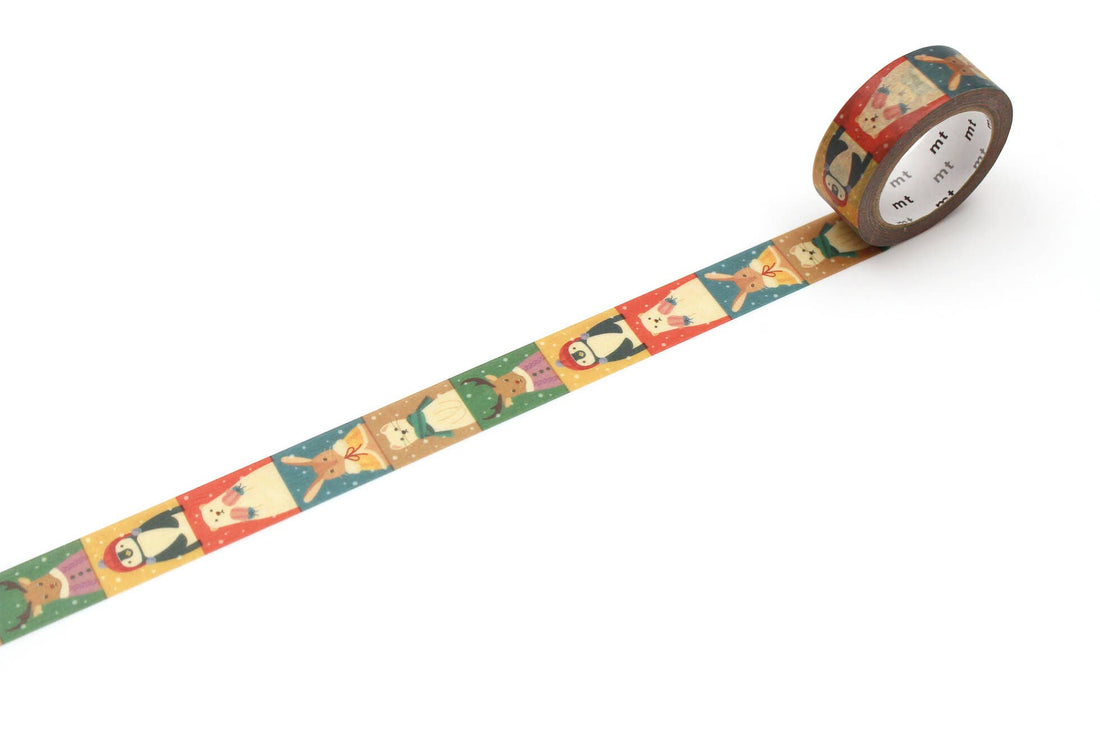 MT Washi Tape - Winter Attire (15mm)