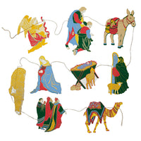 Nativity Sewn Garland