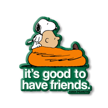 Peanuts® x Three Potato Four "Good Friends" Classic Magnet - Green