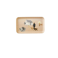 Misato Ogihara Living With Dogs Linen Tray - Small