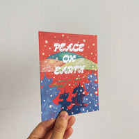 Peace On Earth Winter Landscape Card