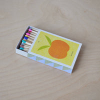 Apple Risograph Printed Matchbox