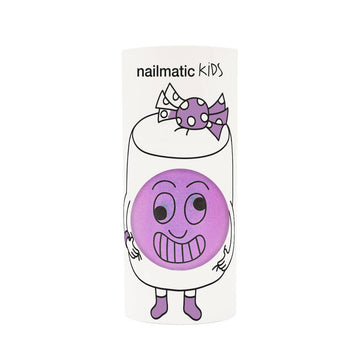 Nailmatic Kids Marshi Pearly Neon Lilac Water-Based Nail Polish