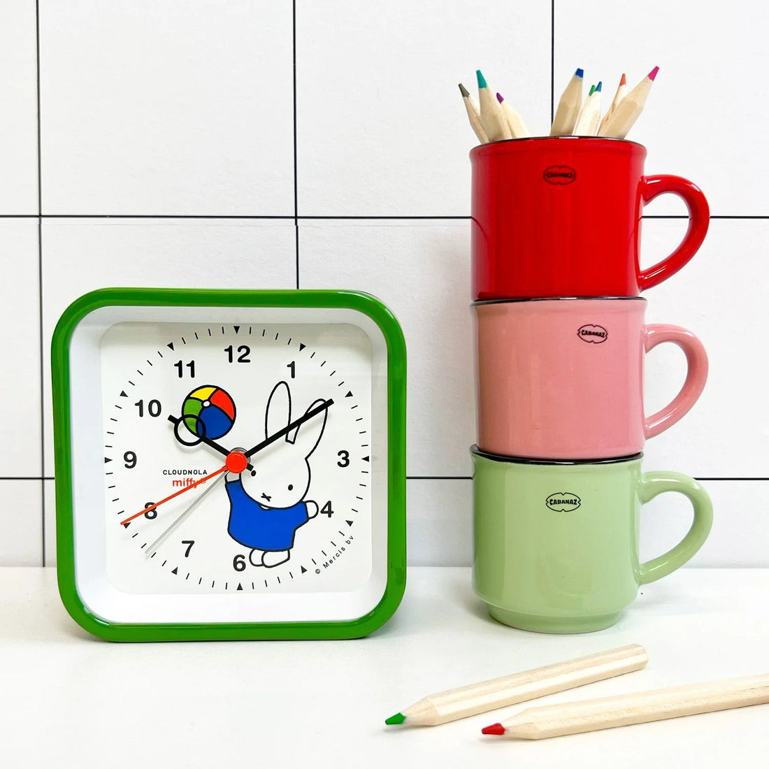 Miffy Green Alarm Clock