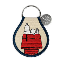 Peanuts® x Three Potato Four Snoopy Doghouse Patch Keychain