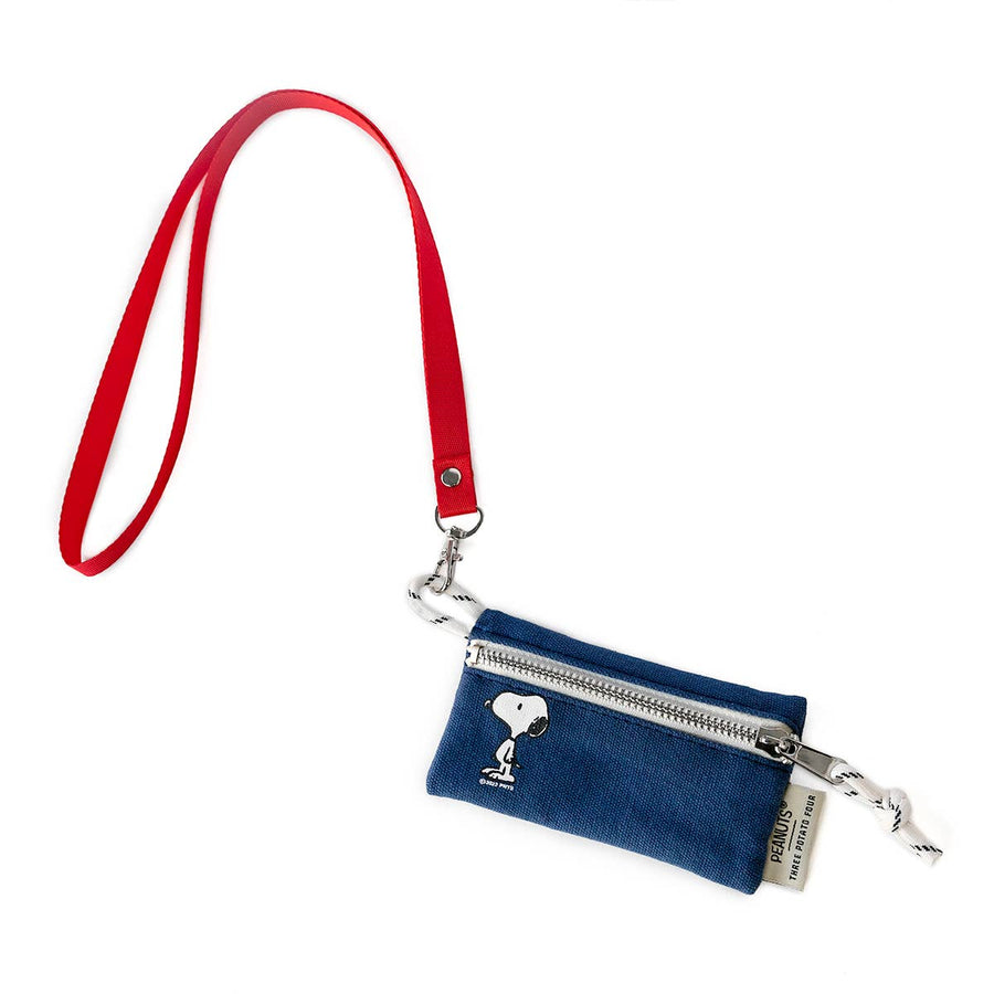 Peanuts® x Three Potato Four Snoopy Classic Lanyard Zip Wallet