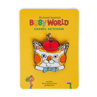 3P4 x Richard Scarry® - Huck Cat Enamel Keychain