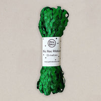 Metallic Ric Rac Ribbon - Emerald Green