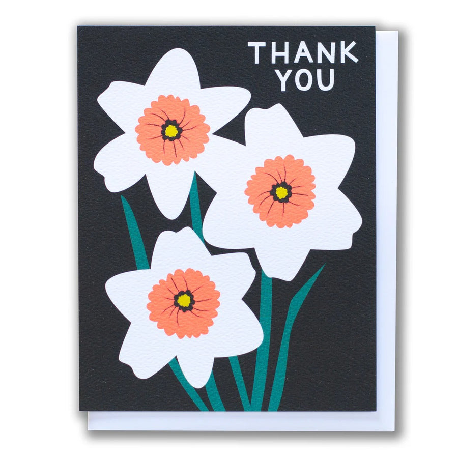 Narcissus Thank You Note Card