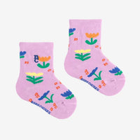 Baby Garden Party All Over Short Socks