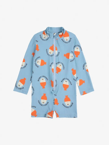 Morning Egg All Over Swim Overall