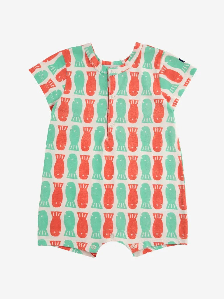 Baby Lucky Fish All Over Playsuit