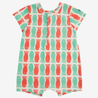 Baby Lucky Fish All Over Playsuit