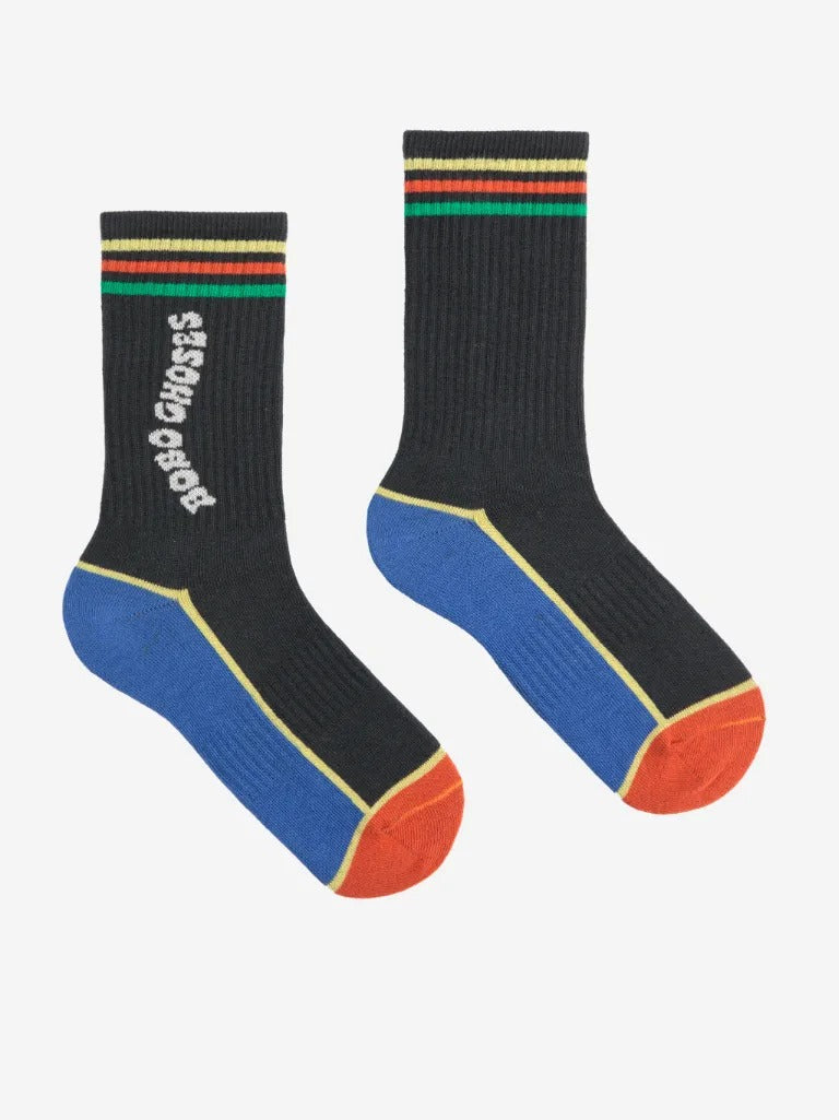 Kids Bobo Choses Color Block Long Socks