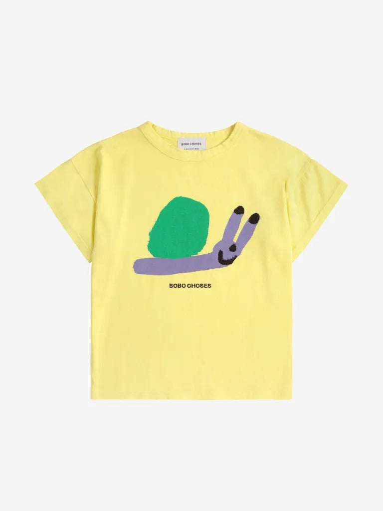 Kids Funny Snail T Shirt