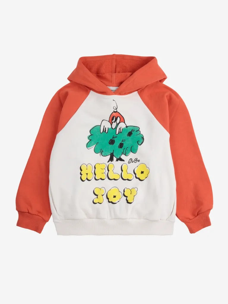 Kids Hello Joy Ranglan Sleeve Hoodie