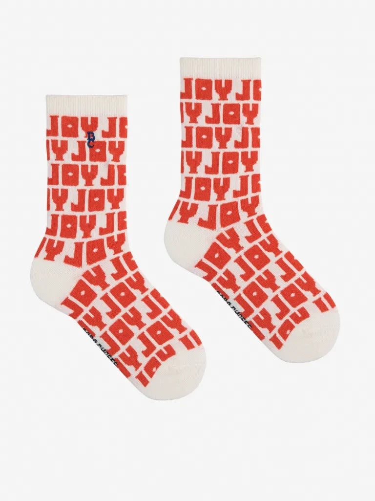 Kids Joy All Over Long Socks