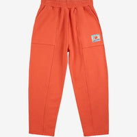 Kids Smiling Red Jogging Pants