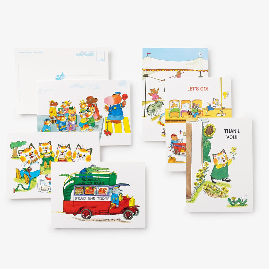 Richard Scarry's Busy, Busy Box of Postcards