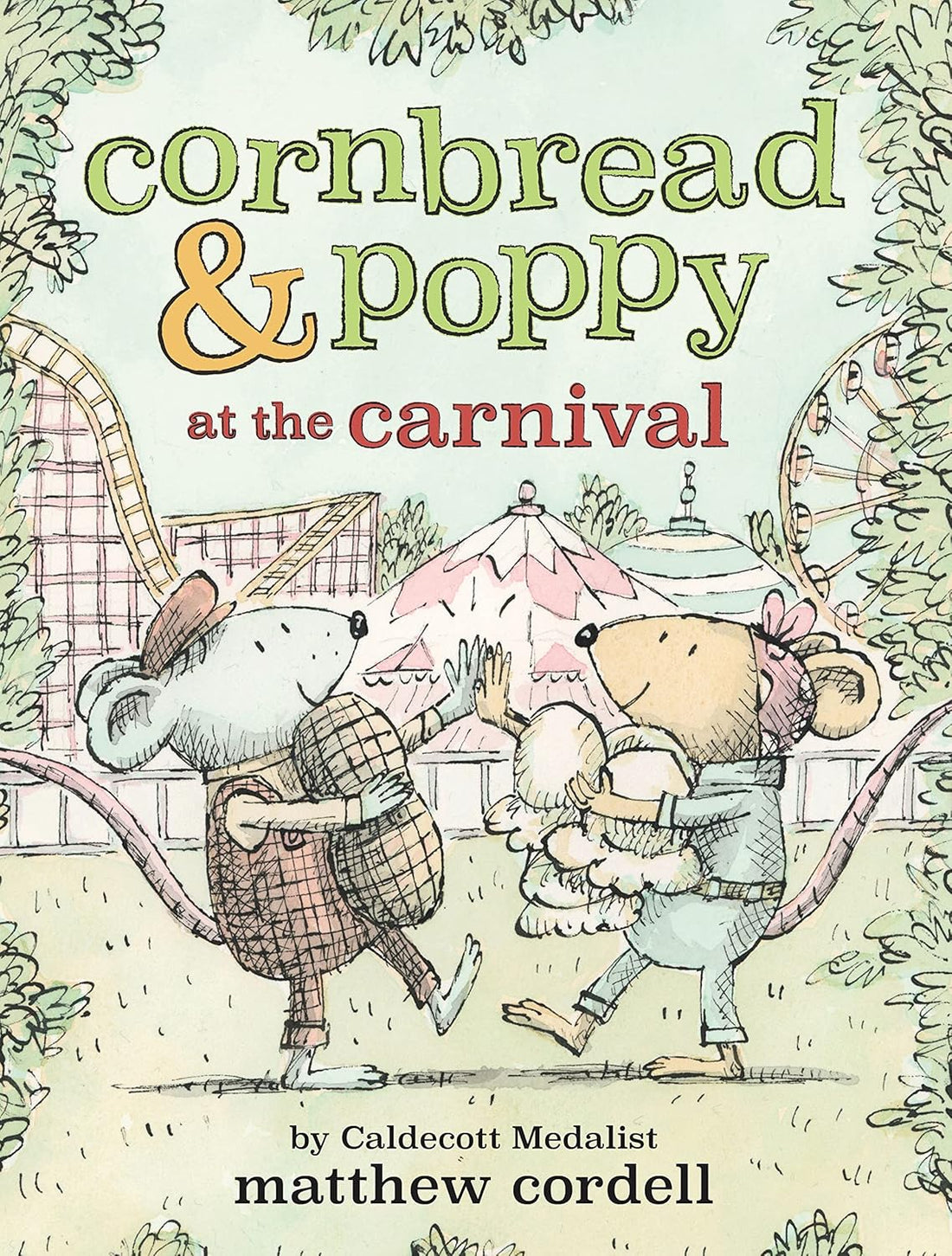 Cornbread and Poppy at the Carnival