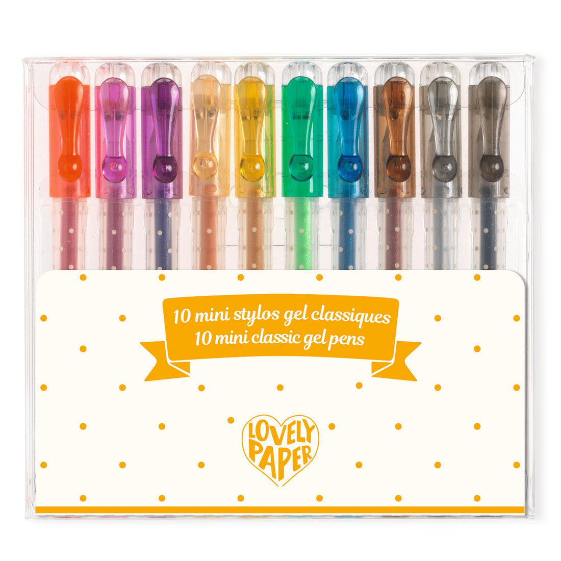 10 Mini Gel Pens - Classic