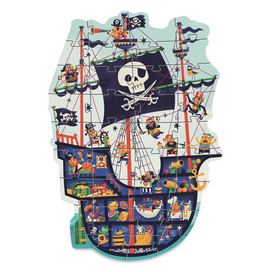 Giant Puzzle - Pirate Ship (36 pcs)