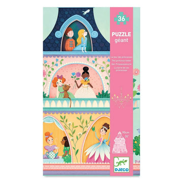 Giant Puzzle - The Princess Tower (36 pcs)