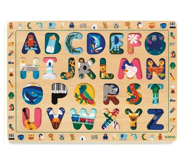 ABC Wooden Puzzle