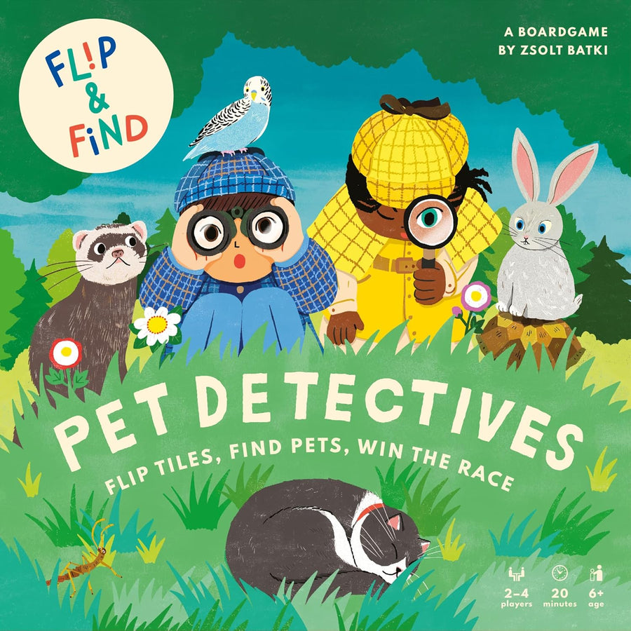 Flip and Find: Pet Detectives - A Family Game