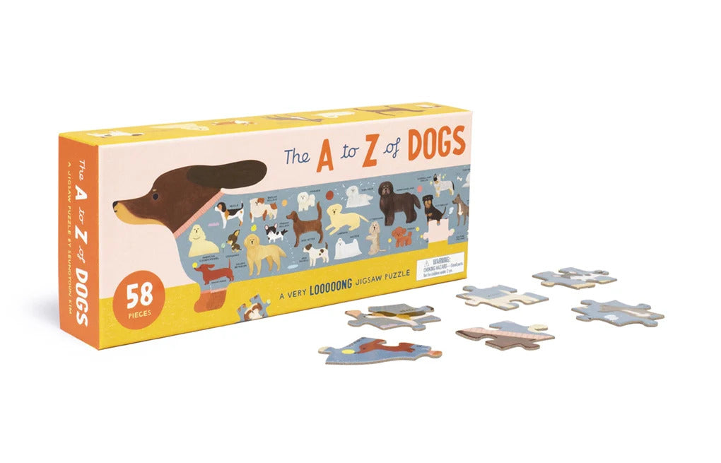 The A to Z of Dogs - A Very Looooong Jigsaw Puzzle