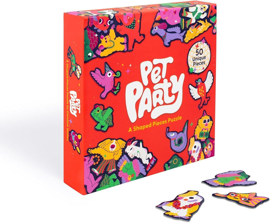 Pet Party: A Shaped Pieces Puzzle