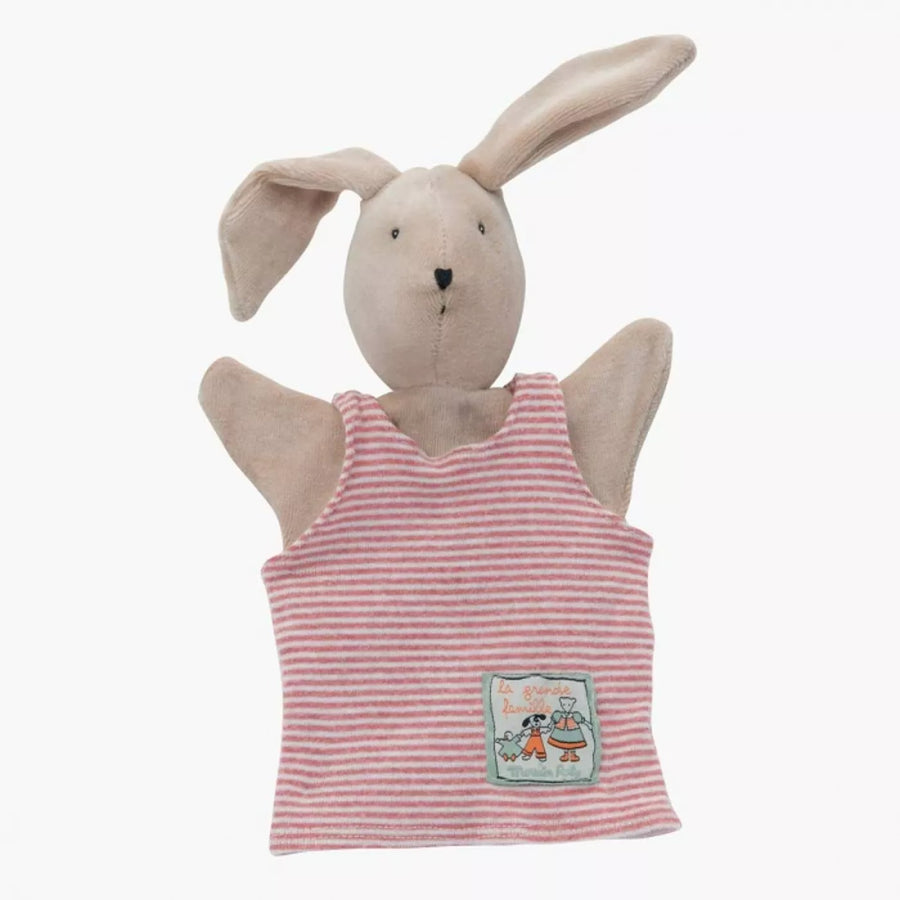 Sylvain the Rabbit Hand Puppet (25 cm)