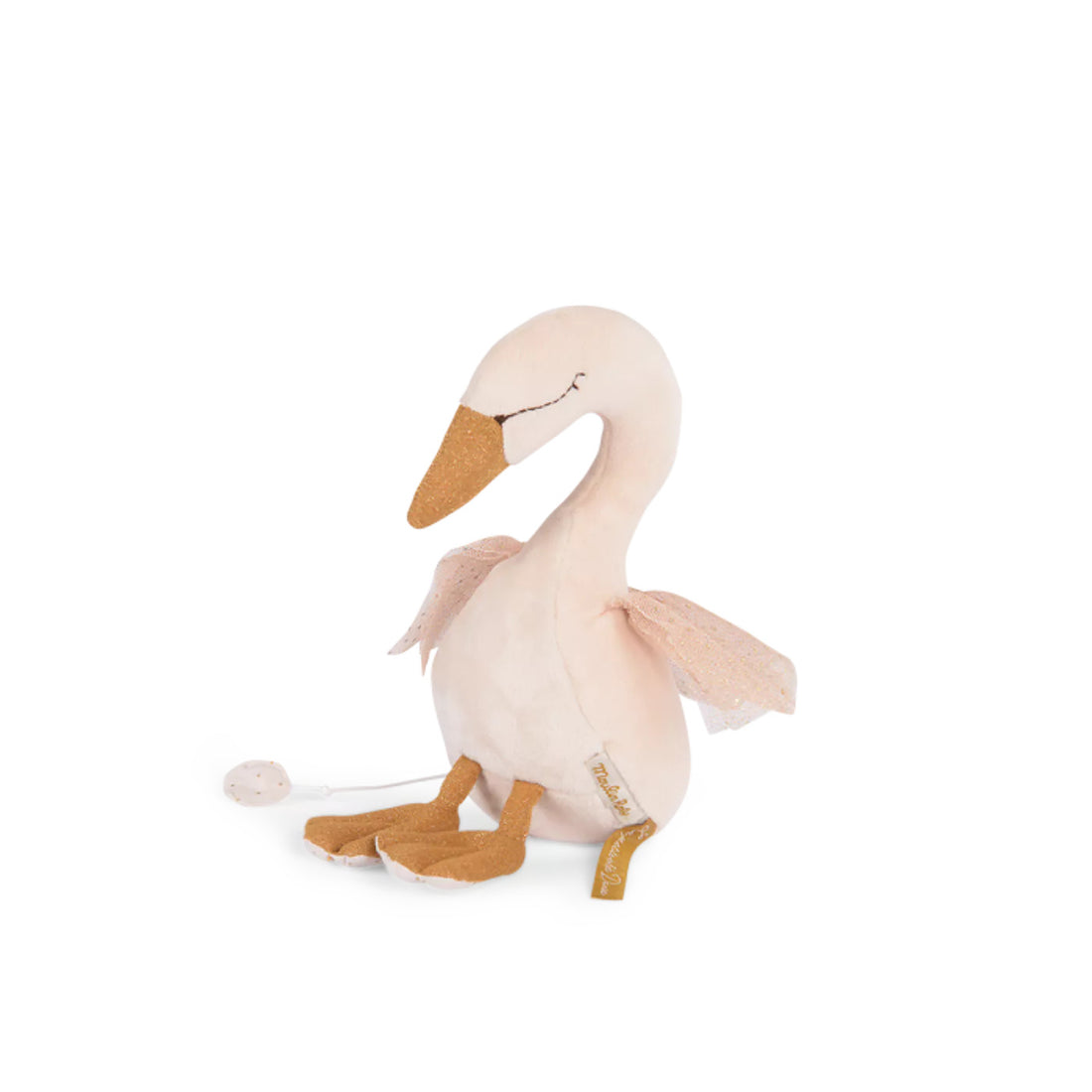 La Petite École de Danse Musical Swan Soft Toy