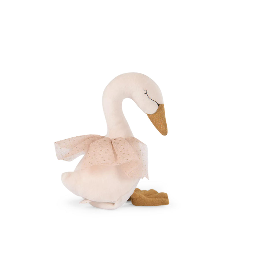 La Petite École de Danse Musical Swan Soft Toy