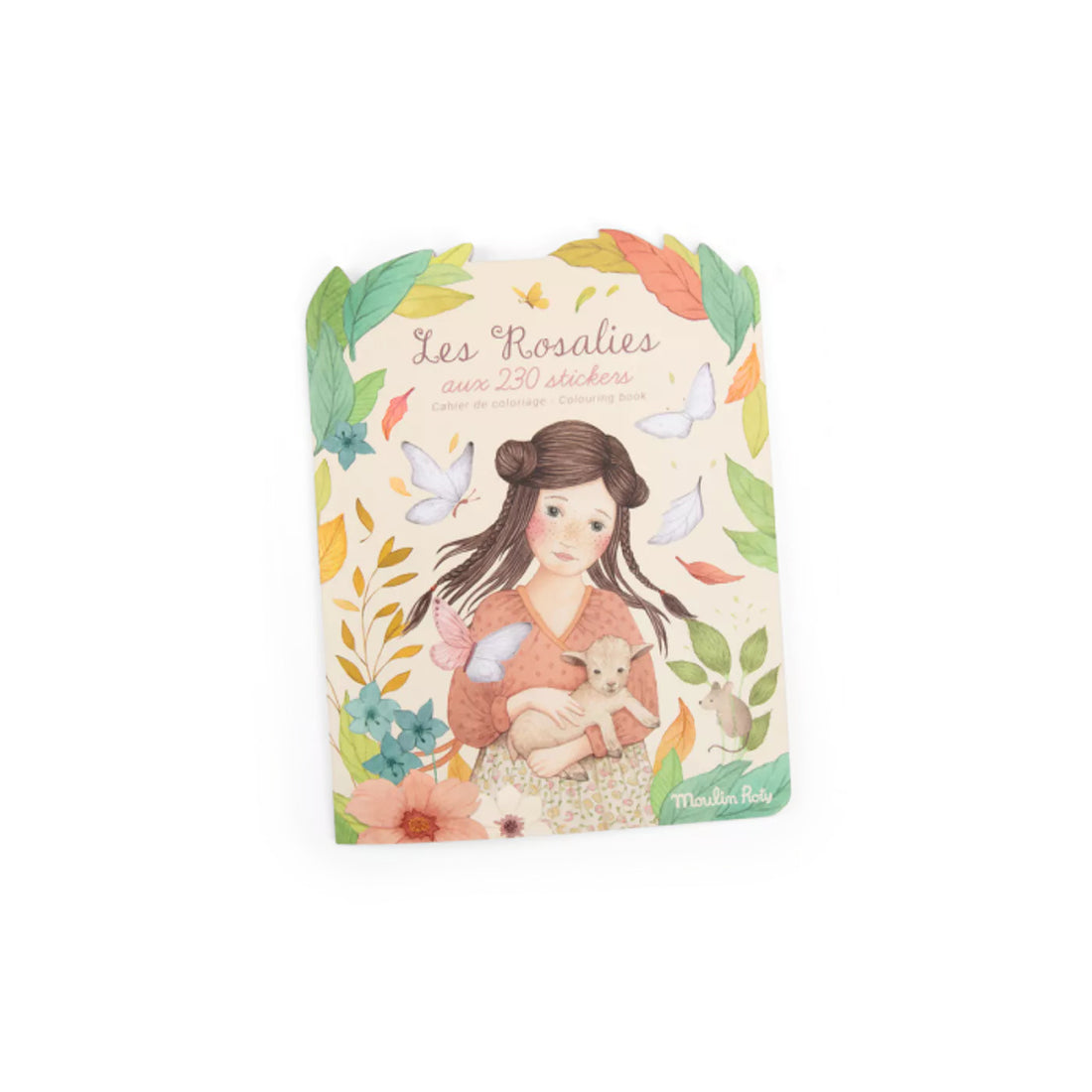 Les Rosalies Colouring Book with 230 Stickers