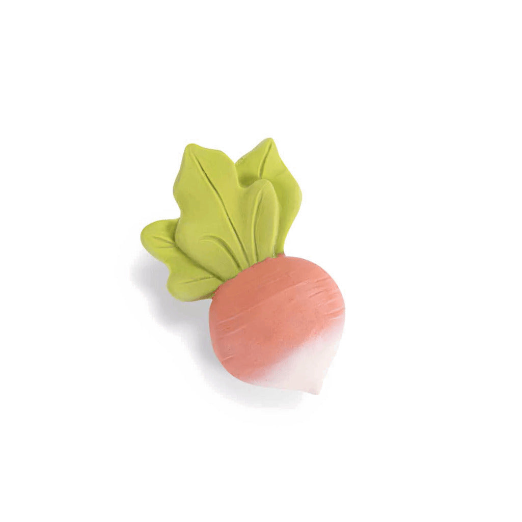 Trois Petits Lapins Natural Rubber Radish Teether