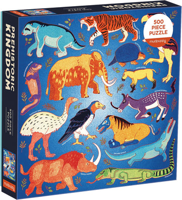 Prehistoric Kingdom 500 Piece Family Puzzle