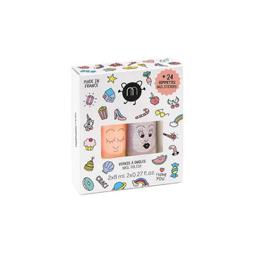 Nailmatic Kids Nail Polish and Stickers Set - CRAC