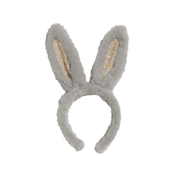 Fluffle Bunny Ear Headband - Smoke