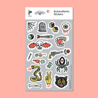 Ink and Bones Sticker Sheet