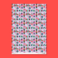 Petit Train Gift Wrap - Set of 3 Sheets