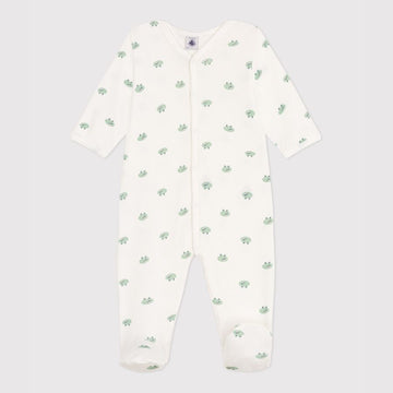 Babies' Cotton Sleepsuit – Frogs