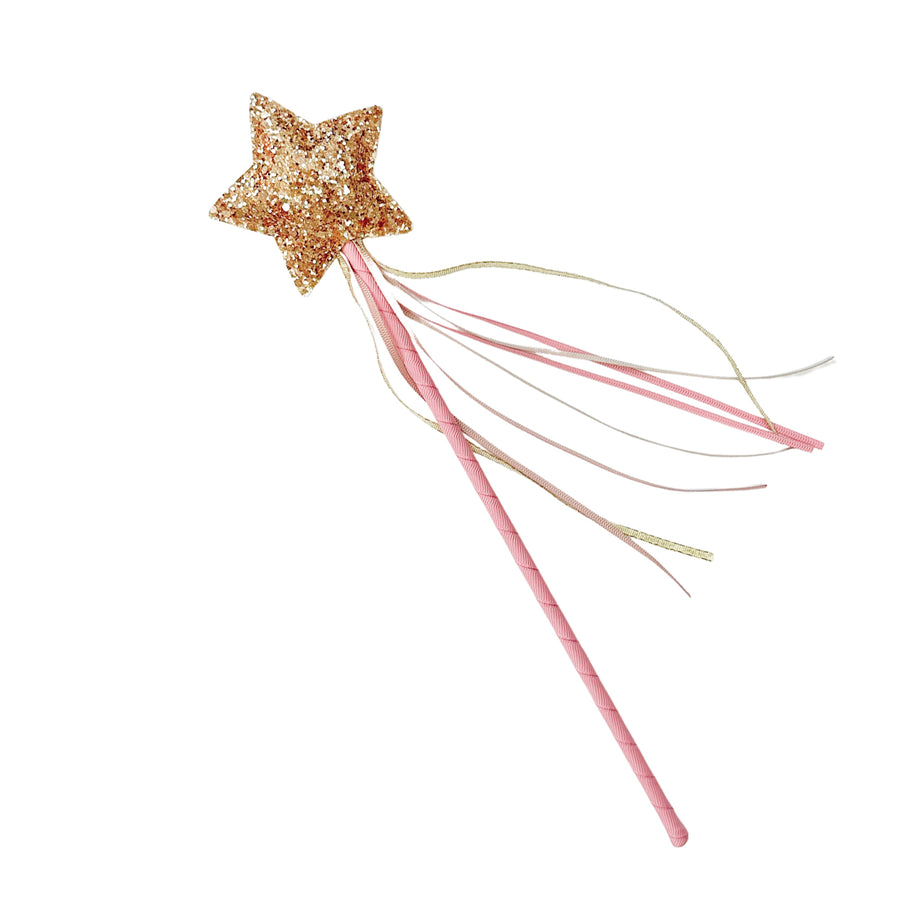 Pink Glitter Star Wand