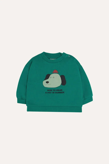 Green Dog Baby Sweatshirt