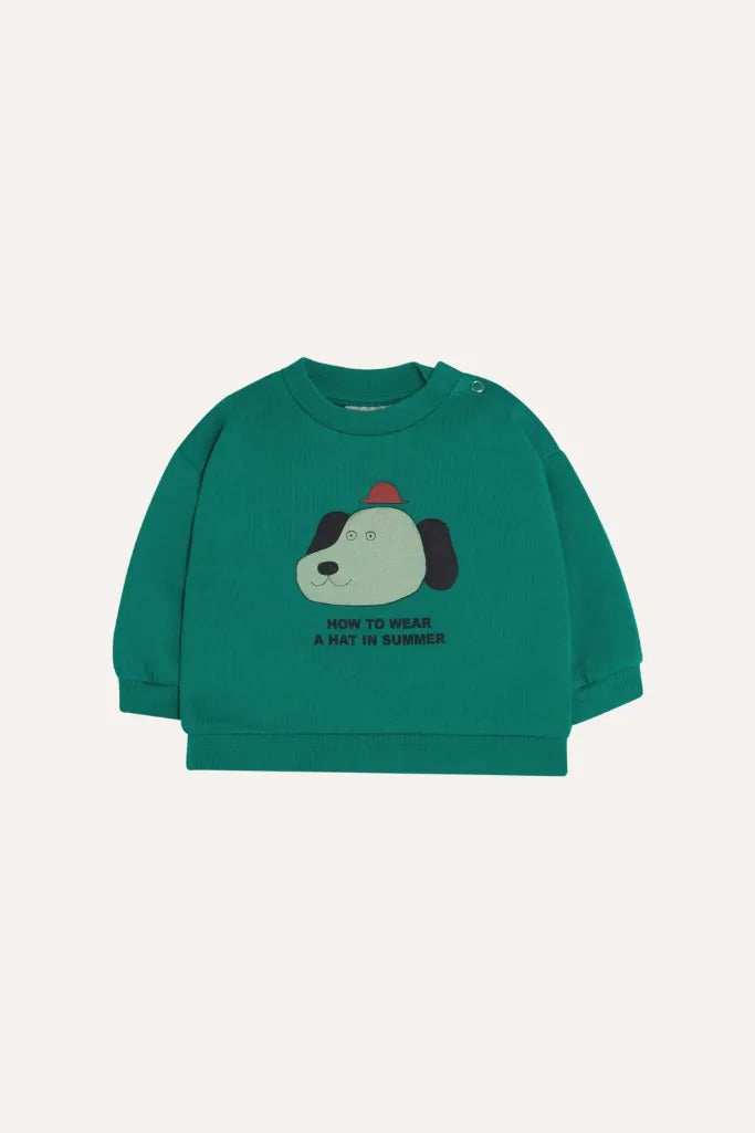 Green Dog Baby Sweatshirt