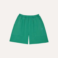 Green Washed Kids Shorts