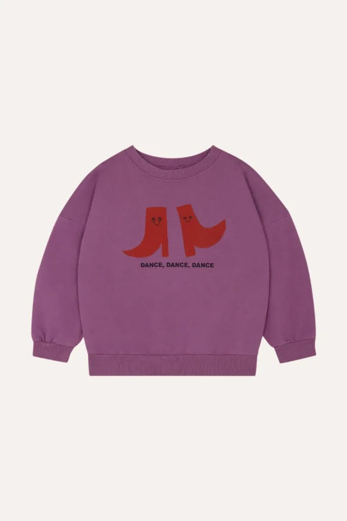 Happy Boots Oversized Kids Sweatshirt