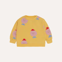 Mr Happy Man Allover Baby Sweatshirt