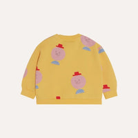 Mr Happy Man Allover Baby Sweatshirt