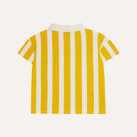 Yellow Stripes Kids Polo